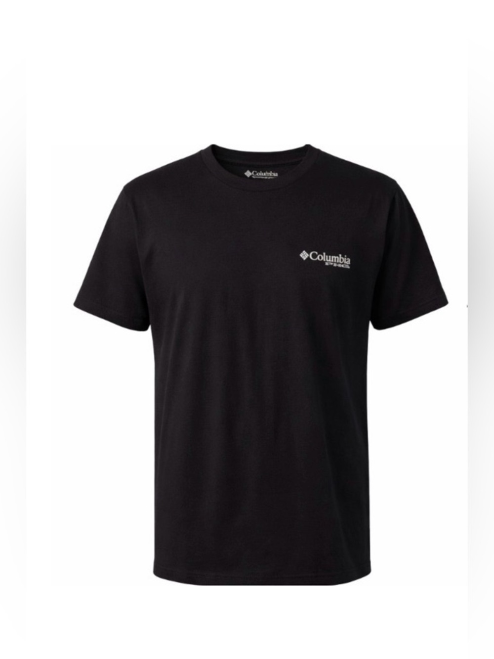 Columbia Black PHG Busted Buck Graphic Crew Neck Dome Logo Short Sleeve T-shirt